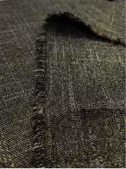 Tkanina żakietowa👗melanż złota nić materiał na spódnicę ✂YardTkaniny✂