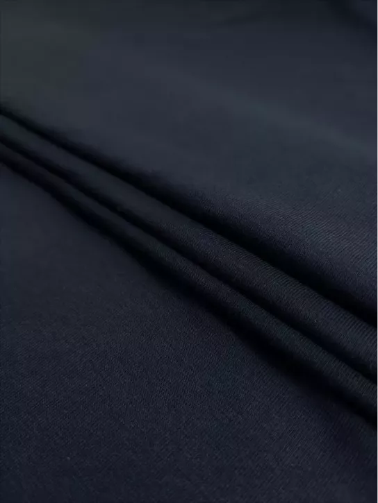 Dzianina Jersey gruba 👗baweła na dresy czapki granat ✂ YardTkaniny ✂
